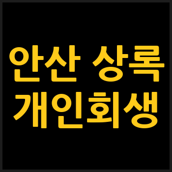 안산 상록구 개인회생
